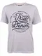 MUSTANG Herren T-Shirt Rundhals Kurzarm Logo Print Baumwolle Schwarz Weiß Blau Grau S M L XL 2XL 3XL, Größe: M, Ausführung: 1st in Europe (General White)