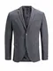 JACK & JONES Herren JPRSOLARIS NOOS Blazer, Dark Grey, (Herstellergröße: 50)