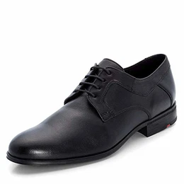 Herren LADOR klassischer Business-Halbschuh, Schwarz (Schwarz 0), 43 EU
