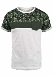 !Solid Herren T-Shirt Kurzarm Shirt Florian Rundhals-Ausschnitt Rosin