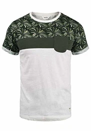 !Solid Florian Herren T-Shirt Kurzarm Shirt Rundhals-Ausschnitt aus 100% Baumwolle Meliert, Größe:XL, Farbe:Rosin (3400)