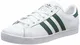 adidas Herren Coast Star Sneaker, Weiß (Footwear White/Collegiate Green/Footwear White 0), 43 1/3 EU