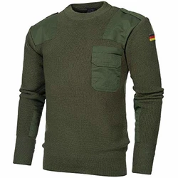 urbandreamz Bundeswehr Pullover Oliv