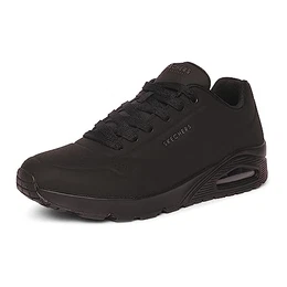 Herren Uno Stand On Air Sneaker, Black Durabuck Trim, 44 EU
