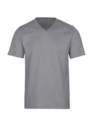 Herren V-Shirt Deluxe Baumwolle