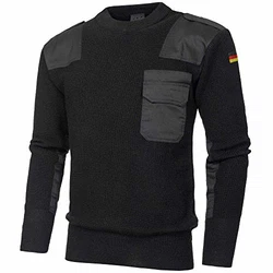 urbandreamz Bundeswehr Pullover Schwarz