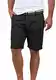 Blend Bruno Herren Chino Shorts Bermuda Kurze Hose Mit Gürtel Regular Fit, Größe:XXL, Farbe:Black (70155)
