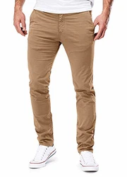 MERISH Chino Herren Hose (401) Braun (401)