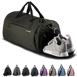® Sporttasche & Reisetasche für Damen und Herren - mit Schuhfach & Nassfach - Tasche für Sport, Fitness & Reisen - Trainingstasche, Gym Bag (Army Green, 48 x 26 x 25 cm (Small))