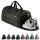 Fitgriff® Sporttasche & Reisetasche für Damen und Herren - mit Schuhfach & Nassfach - Tasche für Sport, Fitness & Reisen - Trainingstasche, Gym Bag (Army Green, 48 x 26 x 25 cm (Small))