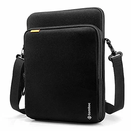 Schultertasche Premium Hülle für 12.9 Zoll Neu iPad Pro wasserdicht Tasche Tablet Sleeve Umhängetasche Zubehörtasche Damen Herren Tragetasche kompatibel mit 11 iPad Pro, 10.5 iPad Air