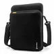 tomtoc Schultertasche Premium Hülle für 12.9 Zoll Neu iPad Pro wasserdicht Tasche Tablet Sleeve Umhängetasche Zubehörtasche Damen Herren Tragetasche kompatibel mit 11  iPad Pro, 10.5  iPad Air