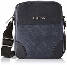 Herren Manhattan Logo Ausweishülle, Blau (Navy), 4x18x14.5 Centimeters
