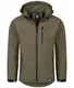 Rock Creek Herren Softshell Jacke Outdoor Jacke Windbreaker Übergangsjacke Anorak Kapuze Regenjacke Winterjacke Herrenjacke Jacket H-168 Dunkelgrün M