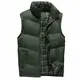YOUTHUP Herren Steppweste Winterweste Gilet Jacke Outdoor (M, Grün)