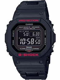Herren Digital Quarz Uhr mit Resin Armband GW-B5600HR-1ER