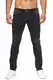 Elara Herren Jeans Slim Fit Hose Denim Stretch Chunkyrayan 16533-Schwarz-32W / 32L