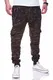 behype. Herren Cargo Sporthose Trainingshose Biker Hose 60-2134 (M, Camouflage-Khaki)