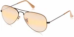 Ray Ban Unisex Aviator Large Metal Sonnenbrille MOD. 3025 Beige/Negro (RB3025-9153AG-58) Ray Ban Unisex Aviator Large Metal Sonnenbrille MOD. 3025 Beige/Negro (RB3025-9153AG-58)