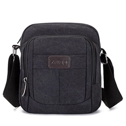 Umhängetasche für Herren Wasserdichte Umhängetasche Wasserdichte leichte Tasche (Schwarz)