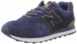 Herren 574v2 Sneaker, Blau (Navy Navy), 43 EU