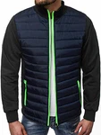 OZONEE Herren Übergangsjacke Jacke Übergang Herbst Bomberjacke Stehkragen Kapuze Steppjacke Leichte Outdoor Puffer Jacket Gepolstert (777) dunkelblau (777/358K) OZONEE Herren Übergangsjacke Jacke Übergang Herbst Bomberjacke Stehkragen Kapuze Steppjacke Leichte Outdoor Puffer Jacket Gepolstert (777) dunkelblau (777/358K)