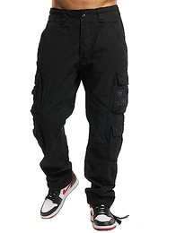 Hose Pure Vintage Slim Fit, Größe:M, Farbe:Schwarz