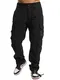Brandit Hose Pure Vintage Slim Fit, Größe:M, Farbe:Schwarz