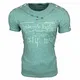 Rusty Neal Herren T-Shirt All Over Waschung Washed Stars A1-RN-15192, Größe:XXL, Farbe:Mint