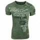Rusty Neal Herren T-Shirt Slim Fit mit Vintage Used Waschung Washed A1-RN-15194, Größe:M, Farbe:Khaki