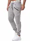 OneRedox Herren Jogging Hose Jogger Streetwear Sporthose Modell 1315 Grau M