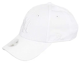 New York Yankees MLB Cap 9Forty Damen verstellbar Weiss - One-Size