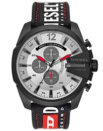 Herren Chronograph Quarz Uhr mit Nylon Armband DZ4512