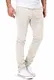 DSTROYED ® Chino Herren Slim fit Chinohose Stretch Designer Hose Neu 505 (31-32, 505 Beige)