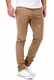DSTROYED ® Chino Herren Slim fit Chinohose Stretch Designer Hose Neu 505 (32-32, 505 Braun)