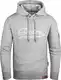 Grin&Bear Kapuzenpullover mit Ärmeltasche grau meliert M GEC543