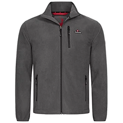 Höhenhorn Eigler Herren Fleece Jacke Full Zip Grau