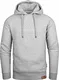 Grin&Bear Hoodie mit gestempeltem Design Logo grau meliert M GEC540