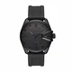 Diesel Herren Analog Quarz Uhr mit Silikon Armband DZ1892