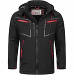 Arctic Seven Herren Designer Softshell Funktions Outdoor Regen Jacke Sport AS088 Schwarz (AS088) Arctic Seven Herren Designer Softshell Funktions Outdoor Regen Jacke Sport AS088 Schwarz (AS088)