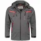 Arctic Seven Herren Designer Softshell Funktions Outdoor Regen Jacke Sport AS088 [AS-088-Dunkelgrau-Gr.M]