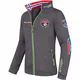 Nebulus Sweatjacke Comeback Herren (Model: P4118 - Herren, dunkelgrau_Mel; Größe: M) FBA
