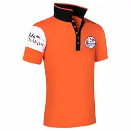 Poloshirt PAITAS Herren, Polohemd mit Stickerei für Männer, Hemd Kurzarm Shirt Male