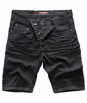 Rock Creek Herren Shorts Jeansshorts Denim Short Kurze Hose Herrenshorts Jeans Sommer Hose Stretch Bermuda Hose Schwarz (RC-2202) Rock Creek Herren Shorts Jeansshorts Denim Short Kurze Hose Herrenshorts Jeans Sommer Hose Stretch Bermuda Hose Schwarz (RC-2202)