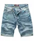 Rock Creek Herren Shorts Jeansshorts Denim Short Kurze Hose Herrenshorts Jeans Sommer Hose Stretch Bermuda Hose Hellblau RC-2201 Lightblue W32