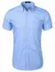 iClosam Hemd Herren Kurzarm Regular Fit Hemden für Anzug, Business, Freizeit, Hochzeit