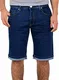 ESRA Kurze Hosen Herren Sommer Jeans Shorts Herren 3/4 Hose Shorts Herren A363