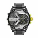 Diesel Herren Analog Quarz Uhr mit Polyurethan Armband DZ7422