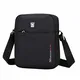 OIWAS Herrentasche Klein Schwarz Umhängetaschen Herren Crossbody Bag Tasche Umhängen Männer Mini Schultertasche für Freizeit Urlaub Ausflug Spaziergang und Wandern