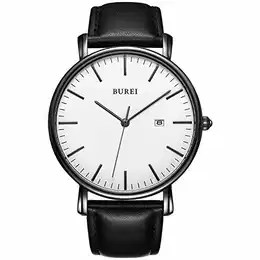 Herren Uhren Ultra Dünne Minimalistische Quarzuhr mit Datumsanzeige für Damen und Herren Classic Design Männer